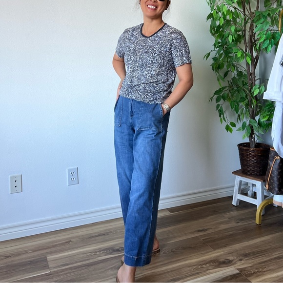 IRO LINEN SHORT SLEEVE TEE - Picture 2 of 14